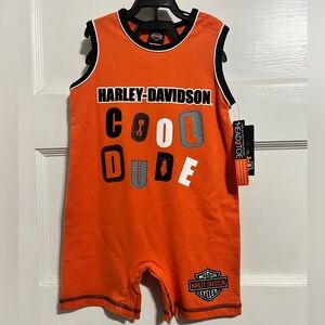 Harley-Davidson NWT infant romper, 24M